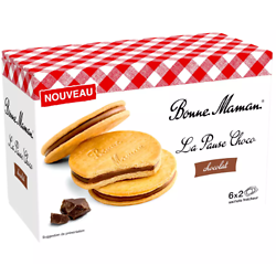 BONNE MAMAN - Biscuits La Pause Choco 
