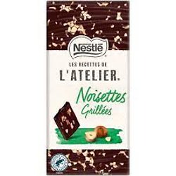 NESTLE - Chocolat Noir Noisettes Grillées 