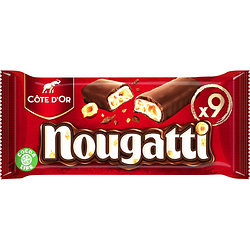 CÔTE D'OR - Barres Chocolatées Nougatti