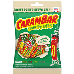 CARAMBAR - Goût Fruits
