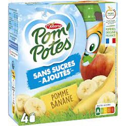 MATERNE - Pom'Potes Pomme Banane