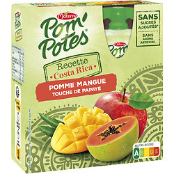 MATERNE - Pom'Potes Pomme Mangue Touche De Papaye