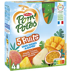 MATERNE - Pom'Potes 5 Fruits Exotiques