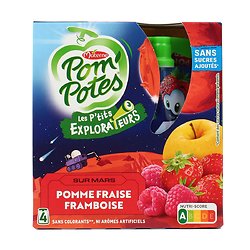 MATERNE - Pom'Potes Pomme Fraise Framboise