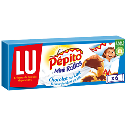 LU - Pépito Mini Rollos Chocolat Au Lait