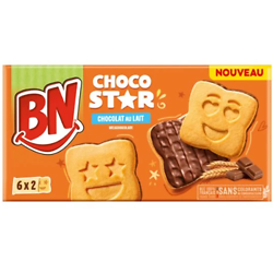 BN - Biscuits Choco Star Chocolat Au Lait