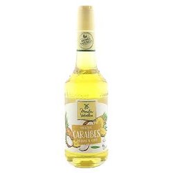 MOULIN DE VALDONNE - Sirop Cocktail Caraïbes Ananas Et Coco