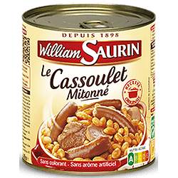 WILLIAM SAURIN - Le Cassoulet Mitonné