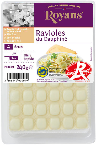 ROYANS - Ravioles de Dauphiné - Disponible à partir du 25/08