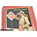 Plateau décoratif Coca-Cola Howdy Friend, soldat US WW2 