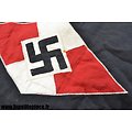 Fanion HJ Hitlerjugend - symbole rune Q 