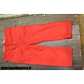 Repro pantalon rouge garance troupe 1914 - taille 52