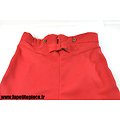 Repro pantalon rouge garance troupe 1914 - taille 40
