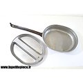 Gamelle américaine US Acier inoxydable. Can meat stainless steel M-1932