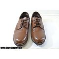 Repro chaussures d'officier US WW2 - Shoes low quarter russet leather officer. Taille 44