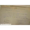 Lot papiers occupation Allemande 1914 - 1918 commune de Floing Ardennes