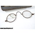 Paire de lunettes binocles époque Première Guerre Mondiale