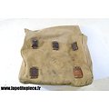 Musette anglaise M.W.&S. 1940, passants cuir
