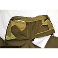 Repro pantalon culotte kaki toile sergé - France WW2 - taille 46 - officier / sous-officier
