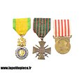 Décorations / médailles Françaises Première Guerre Mondiale 