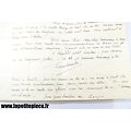 Lot de lettres / correspondances 1940 - exil 