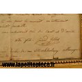 Lettre d'un prisonnier de Guerre 3 régiment d'Infanterie de Marine 1870