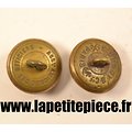 Lot x 2 boutons 19mm  Infanterie de ligne, France