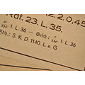 Repro étiquette caisse Allemande Patronenkasten 88
