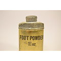 Boite de poudre pour les pieds - FOOT POWDER 1 3/4 oz. Ecriture large