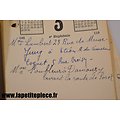 Calendrier de bureau 1941, Ardennes, Bloc-unic Unis France