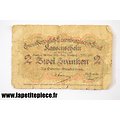 Billet 2 francs 1914 Grand-Duché du Luxembourg