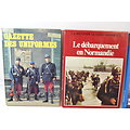Lot livres militaria : débarquement, Militaria Magazine, véhicules US, Stalingrad...
