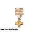 Croix du combattant 1939 - 1945 Citations Bir Hakeim - Tunisie 1942-43