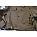 Repro tenue de combat / Battle Dress, Commando Kieffer, U.K. France WW2