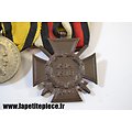 Barrette de médailles allemande Première Guerre Mondiale. Wurtemberg