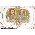 Assiette décorative entente Germano-Austro-Hongroise - Einigkeit macht stark