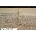Carte secteur CAMBRAI - Epoque Première Guerre Mondiale