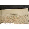 Carte secteur PARIS nord-est - Epoque Première Guerre Mondiale