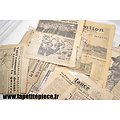 Lot de coupures de presse années 1940 - 1946, libération