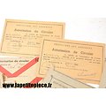 Lot documents véhicules gendarmerie années 1940 - 1944