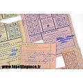 Lot tickets de rationnement - occupation Allemande WW2