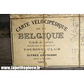 Carte vélocipédique de la Belgique - Alfred Castaigne 1898