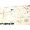 Lot de documents / congés d'armistice soldat Français 1943. Occupation Allemande