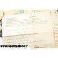 Lot de documents / congés d'armistice soldat Français 1943. Occupation Allemande
