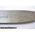 Couteau de jeunesse personnalisé M7/80 de 1939. Lame gravée