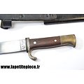 Couteau de jeunesse personnalisé M7/80 de 1939. Lame gravée