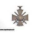 Croix de Guerre 1914 - 1918 avec citation, ruban décoloré
