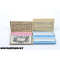 Paquets de feuilles papier à cigarettes Français WW2 - pénurie de Guerre