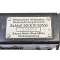 Luftwaffe Bombenschloss FL50551 Mechanische Werkstätten Neubrandenburg