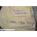 Sac à provisions Allemand Zwieback Beutel Bahlsen Keksfabrik Hannover 1940